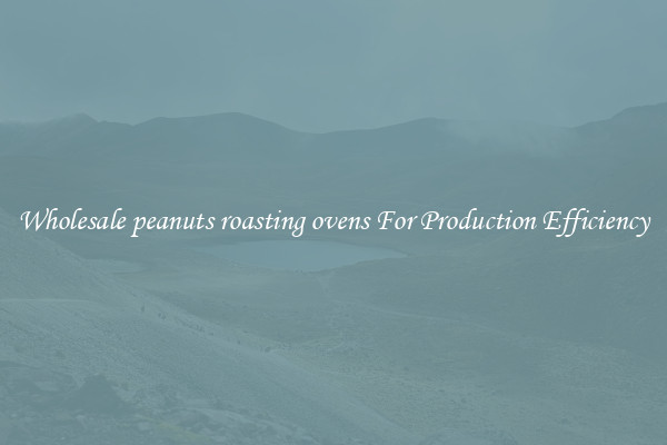 Wholesale peanuts roasting ovens For Production Efficiency