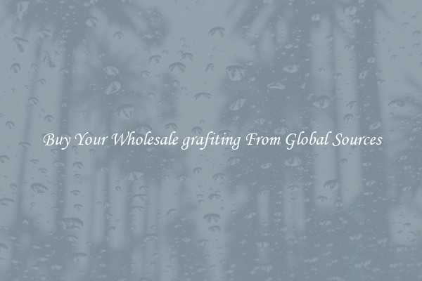 Buy Your Wholesale grafiting From Global Sources