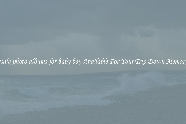 Wholesale photo albums for baby boy Available For Your Trip Down Memory Lane