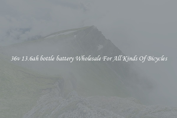 36v 13.6ah bottle battery Wholesale For All Kinds Of Bicycles